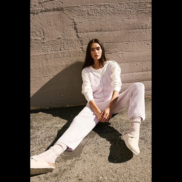 Free People Beach Hailee Sweater Jumper – Lilac – Style #63108625 Size Medium - Picture 6 of 9